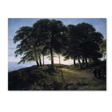 Karl Schinkel 'Morning' Canvas Art,14x19